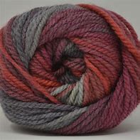 Hayfield Spirit Chunky 416 Joy made with acrylic and wool.